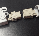 KOMPLET KONEKTOR ZA OBIRALEC OLJK KARBONIUM EVO33, FALCON