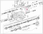 SEGER OBROČ AS24x1,75 SKLOPKE ZA TRAKTOR ANTONIO CARRARO COUNTRY 3700, COUNTRY 4300, COUNTRY 4400 - slika 2