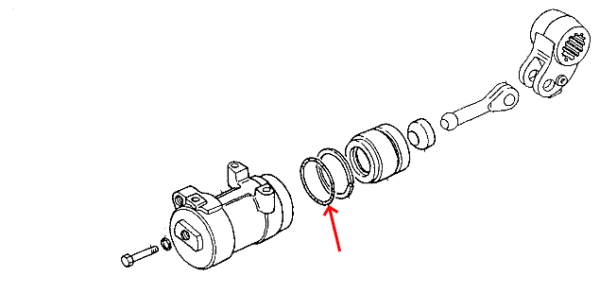 ORING DVIŽNEGA BATA ZA TRAKTOR FIAT 55-65, 55-66, 55-75, 55-85, 55-88, 55-90, 60-65, 62-86 - slika 2