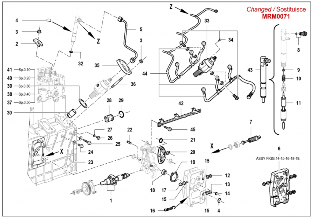 vm motor D703TE2 verzija 05A goldoni 3060