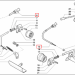 BOVDEN VKLOPA ZAPORE PREDNJEGA DIFERENCIJALA ANTONIO CARRARO 4400 COUNTRY, COUNTRY 4300