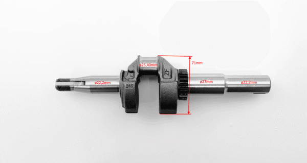 MOTORNA GRED 22mm BRIGGS AND STRATTON 104M03, DOLŽINA 252mm - slika 2