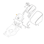 DEFLEKTOR IZMETA TRAVE ZA VRTNO KOSILNICO ALPINA AL653SBQ