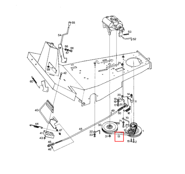 JERMEN ZA VRTNO TRAKTORSKO KOSILNICO STIGA VILLA SENATOR - slika 2