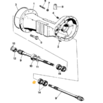 SEMERING ZADNJE POLOSOVINE 50x65x8 LANDINI 78880, 8880, 9880, BLIZZARD 75, BLIZZARD 85, BLIZZARD 95, GHIBLI 80, GHIBLI 90