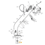PVC MATICA GLAVE ZA ELEKTRIČNO KOSILNICO ALPINA ATR1.0EJ