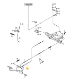 BOVDEN / PLETENICA ZAVORE VRTNI TRAKTOR STIGA SENATOR, PARK COMPACT, PARK SENATOR, PARK COMPACT 13 - slika 2