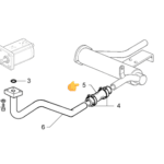 CEV HIDRAVLIČNEGA / MENJALNIŠKEGA OLJA GOLDONI QUASAR 90, NOTRANJI PREMER 32mm, DOLŽINA 71mm