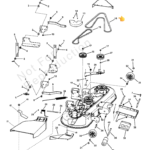 DALJŠI JERMEN KOSIŠČA ZA VRTNI TRAKTOR SNAPPER ESLT23460, 7800342E, 46"