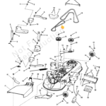 KRAJŠI JERMEN KOSIŠČA ZA VRTNI TRAKTOR SNAPPER ESLT23460, 7800342E, 46"